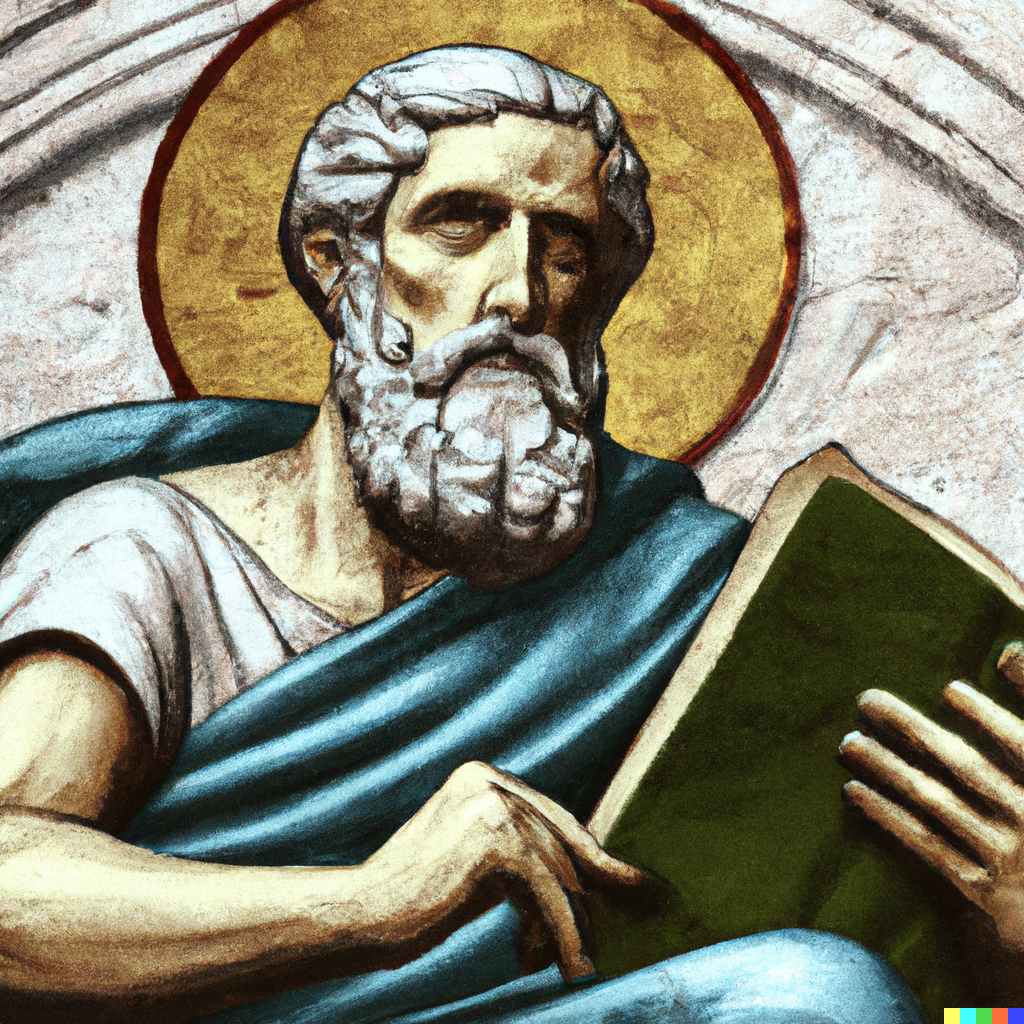 Picture of St.Paul an example of a apostle in the New Testament 